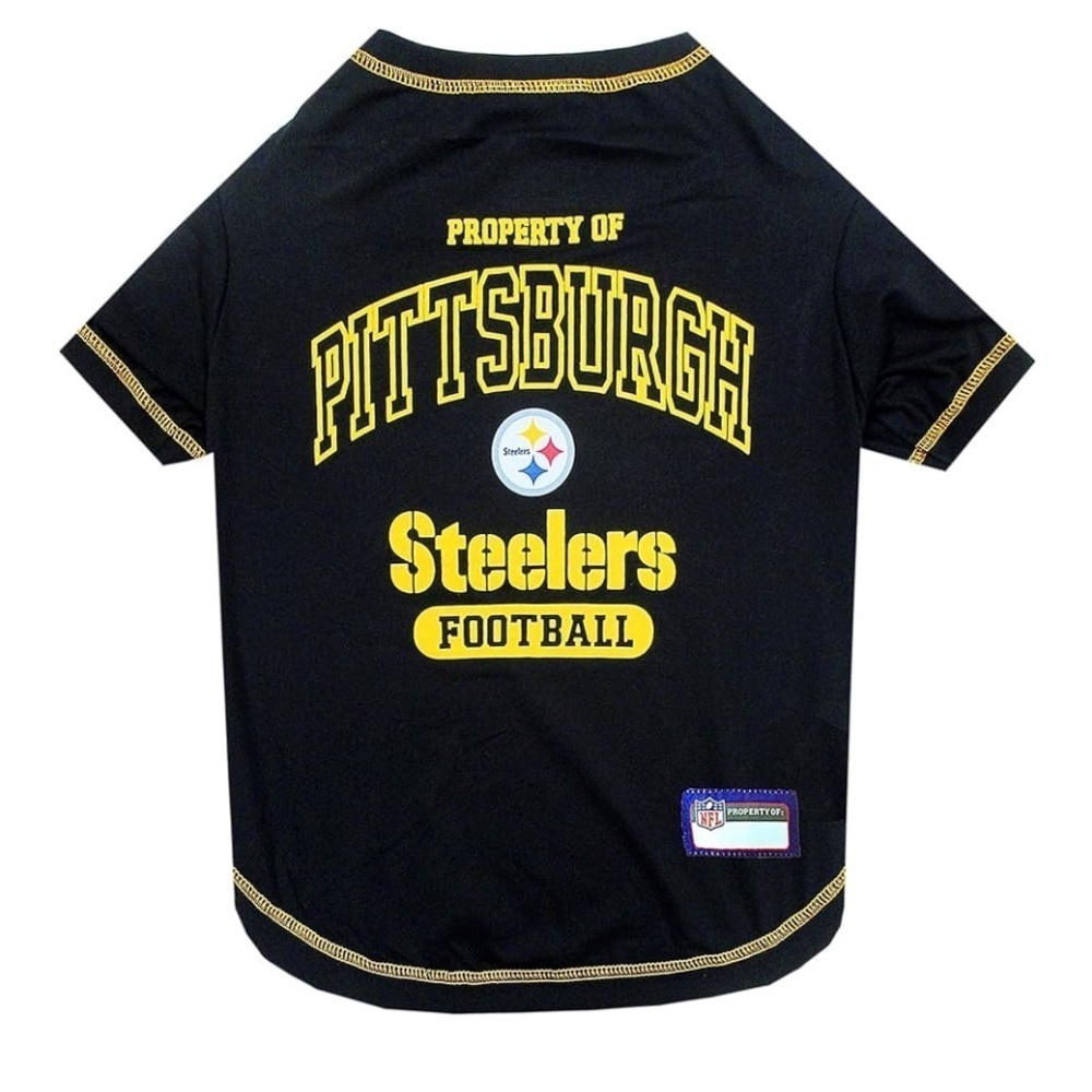 NWT Pets First Pittsburgh Steelers T-Shirt, Small  NFL